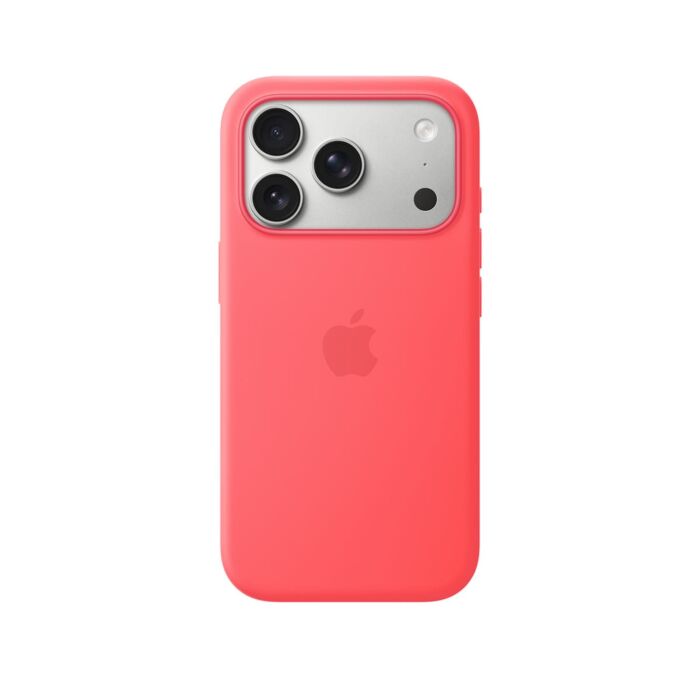 Apple Silikonowe etui do iPhone 17 Pro/iPhone 18 Pro z MagSafe - Różowa guawa - Outlet - MHW04/R - zdjęcie 1 z 5