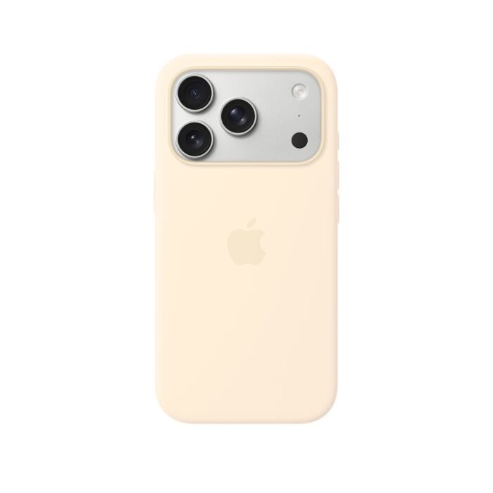 Apple Silikonowe etui do iPhone 17 Pro/iPhone 18 Pro z MagSafe - Waniliowe - Outlet - MHVX4/R - zdjęcie 1 z 5