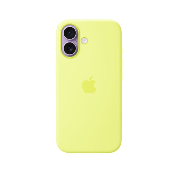 Apple Silikonowe Etui do iPhone 17 z MagSafe - Neonowy żółty - Outlet - MGEV4/R - zdjęcie 1 z 3