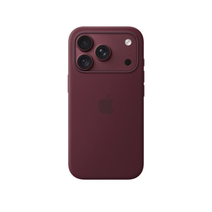 Apple Silikonowe etui z MagSafe do iPhone 18 Pro Max – Burgund - MK914ZM/A - zdjęcie 1 z 5