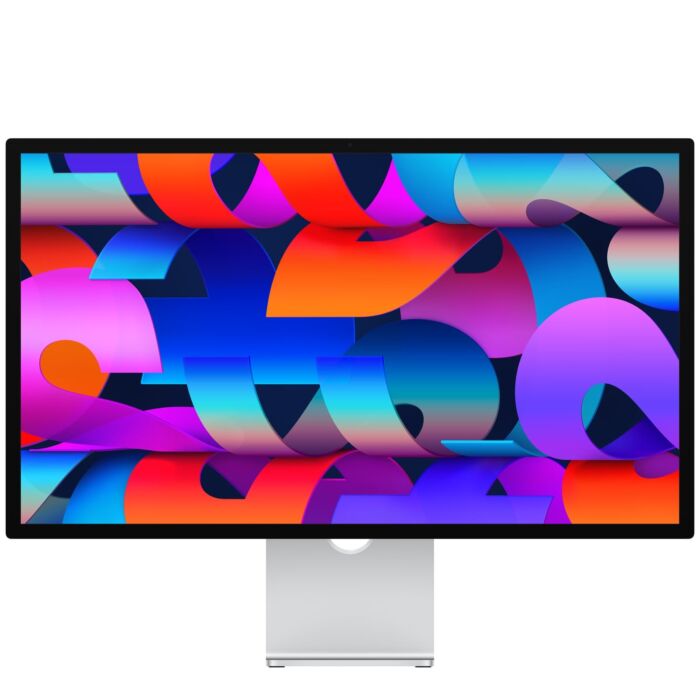 Apple Studio Display Monitor 27" Retina 5K - Ekran ze szkłem nanostrukturalnym - podstawka z regulacją pochylenia / Srebrny (Silver) - Outlet - MFF14RC/A/X675 - zdjęcie 1 z 9