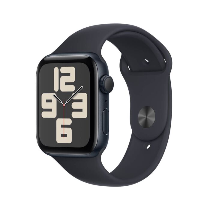 Apple Watch SE (2-gen) GPS Koperta 44mm z Aluminium w kolorze Północy z Paskiem sportowym w kolorze Północy - rozmiar M/L - FRE93QA/A/W267 - zdjęcie 1 z 8