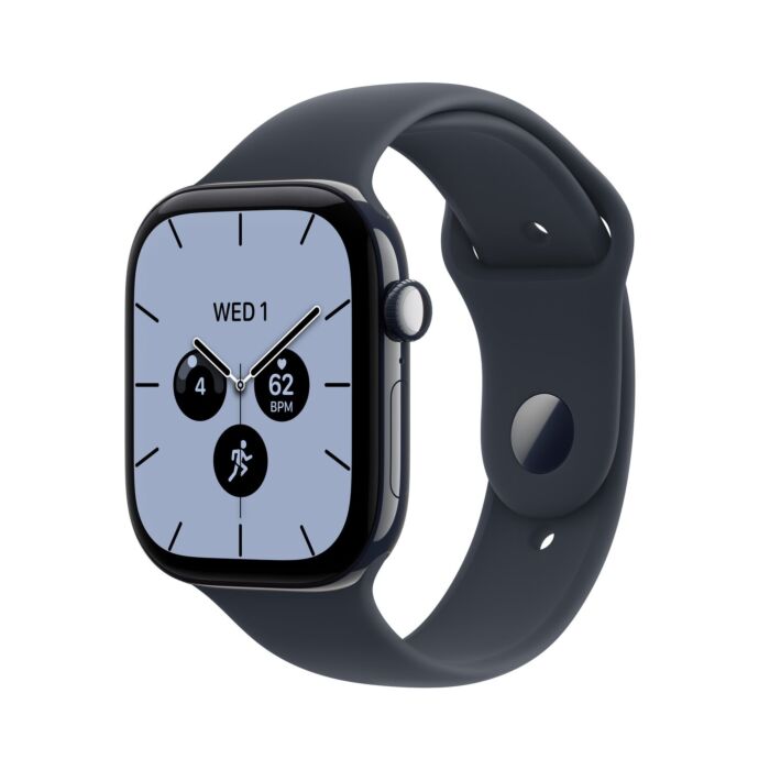 Apple Watch Series 12 GPS + Cellular Koperta 46mm z Ceramiki w kolorze Granatowej nocy z Paskiem sportowym w kolorze Granatu - M/L - MJH44MP/A - zdjęcie 1 z 8