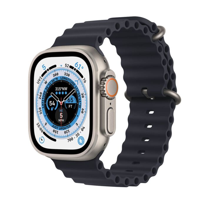 Apple Watch Ultra GPS + Cellular Koperta 49mm z Tytanu z Paskiem Ocean w kolorze północy - Outlet - FQFK3J/A/W223 - zdjęcie 1 z 8