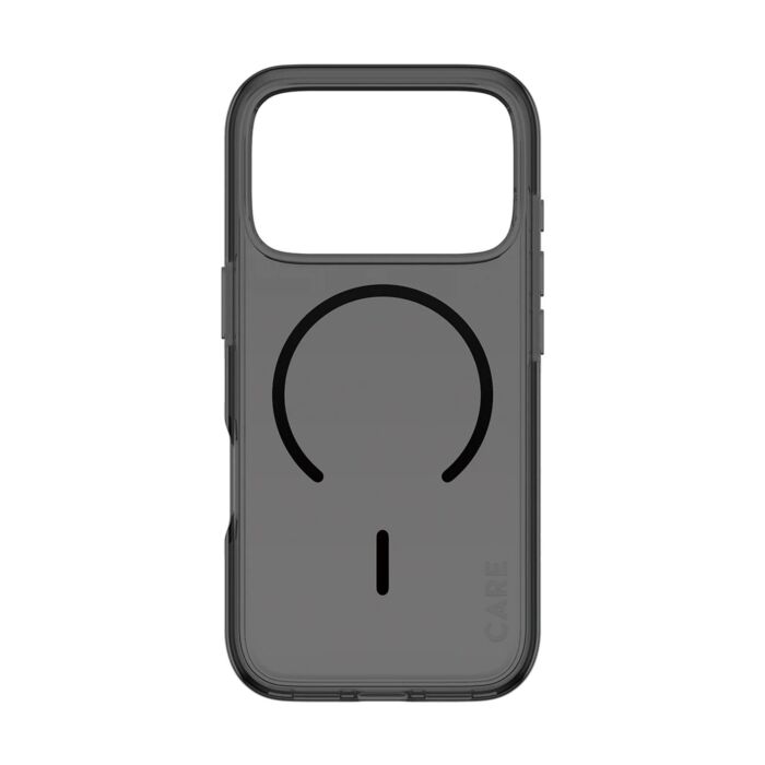 CARE by PanzerGlass Smokey Etui do iPhone 18 Pro Max / 17 Pro Max kompatybilne z MagSafe - Czarne - PAN001639 - zdjęcie 1 z 3
