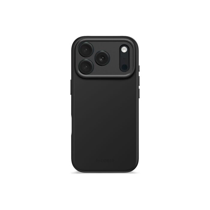 Decoded AntiMicrobial Silicone Backcover Etui silikonowe do iPhone 17 Pro kompatybilne z MagSafe - Czarne - DECOD25IPO17PBCS9PK - zdjęcie 1 z 6