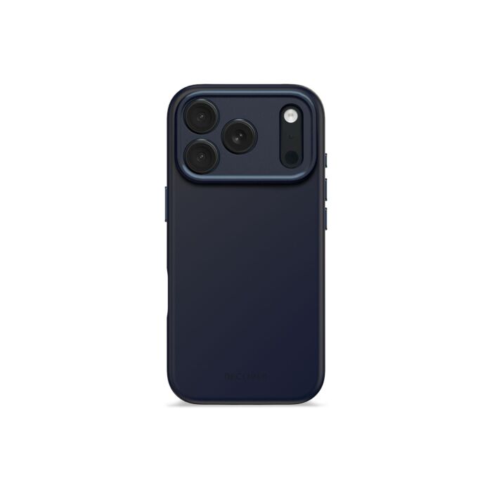 Decoded AntiMicrobial Silicone Backcover Etui silikonowe do iPhone 17 Pro kompatybilne z MagSafe - Granatowe - DECOD25IPO17PBCS9TY - zdjęcie 1 z 5