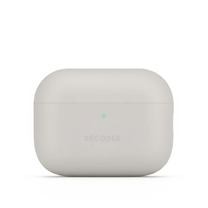 Decoded Silicone Aircase Silikonowa obudowa ochronna do AirPods Pro 3 - Szara - DECOD26APP3C1SE - zdjęcie 1 z 6