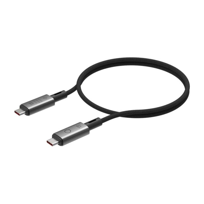 LINQ - USB 4 Pro Kabel USB-C na USB-C 1m - Space Gray - LQ48029 - zdjęcie 1 z 6