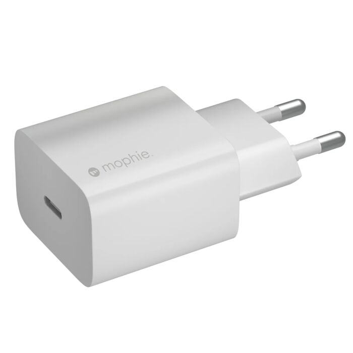 Mophie Essentials - ładowarka sieciowa USB-C 20W PD - Biała - IC409911856 - zdjęcie 1 z 2