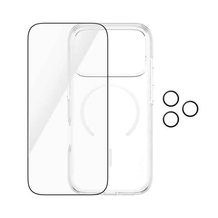 PanzerGlass Explorer Zestaw 3w1 Szkło ochronne + szkło na obiektyw + CARE by PanzerGlass Urban Combat etui do iPhone 18 Pro Max - Przezroczyste - PAN001659 - zdjęcie 1 z 4