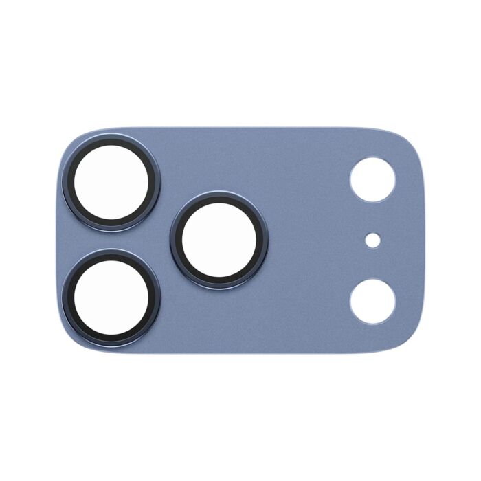 PanzerGlass Fender Camera Protector Szkło hartowane na obiektyw do iPhone 18 Pro - Niebieskie - PAN001586 - zdjęcie 1 z 4