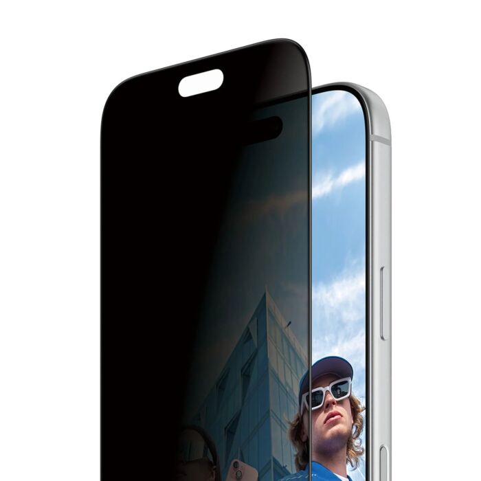PanzerGlass Ultra-Wide Fit 2-Way Privacy Szkło ochronne prywatyzujące do iPhone 18 Pro z aplikatorem - PAN001712 - zdjęcie 1 z 4