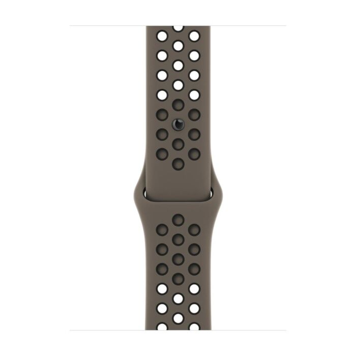 Pasek sportowy Nike w kolorze Olive Grey/czarnym do koperty 45 mm - MPH73ZM/A - zdjęcie 1 z 3