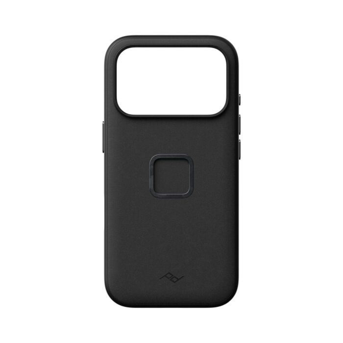 Peak Design Mobile Everyday Leather Etui skórzane do iPhone 18 Pro Max/iPhone 17 Pro Max z systemem SlimLink - Czarne - M-MC-CP-BKL-1 - zdjęcie 1 z 6