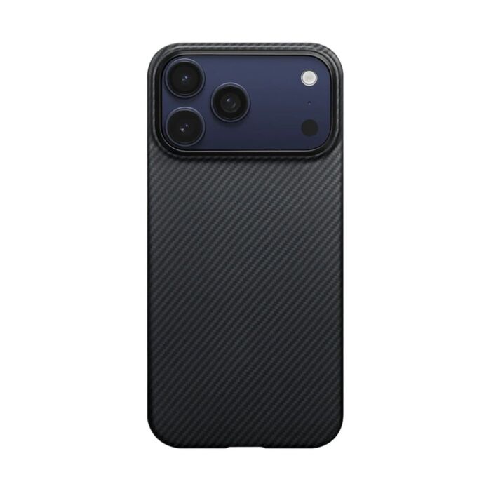 PITAKA Ultra-Slim Etui do iPhone 17 Pro kompatybilne z MagSafe - Czarno-szare - PIT000004 - zdjęcie 1 z 4