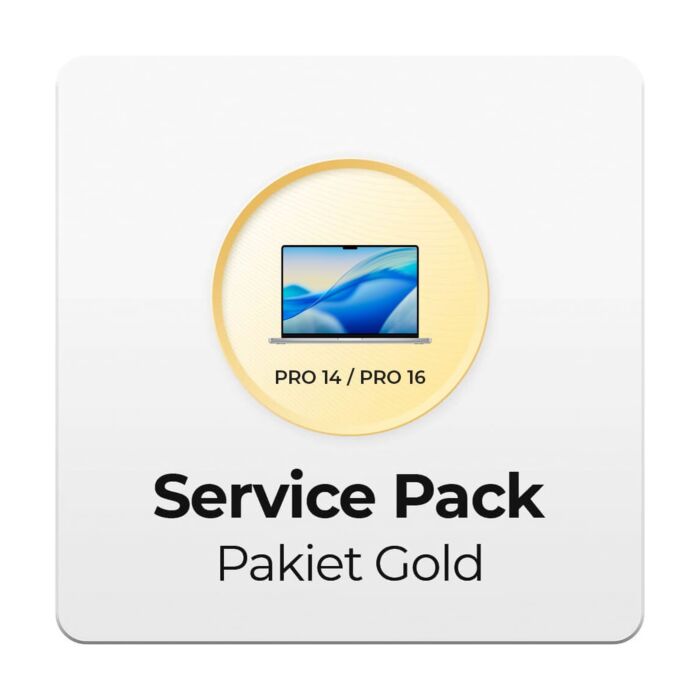Service Pack - Pakiet Gold 24 MC do Apple MacBook Pro 14 i Pro 16 - SPMB16GOLD24MC - zdjęcie 1 z 1