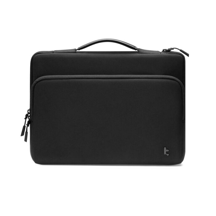 Tomtoc Defender-A14 Premium Aktówka na MacBooka Air 13 - Czarna (Black) - A14C2D3 - zdjęcie 1 z 5