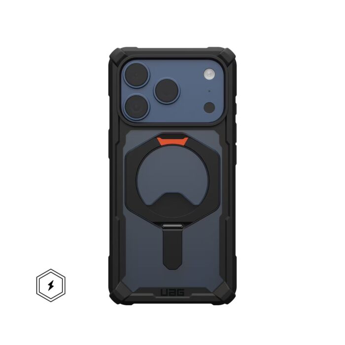 UAG Plasma XTE Etui do iPhone 17 Pro kompatybilne z MagSafe - Czarne (black / pop orange) - UAG114527114097 - zdjęcie 1 z 5
