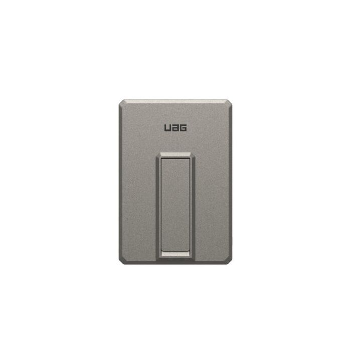 UAG Ultra Slim 5K Powerbank magnetyczny 5000 mAh z podstawką kompatybilny z MagSafe - Tytanowy - UAG9B4417113636 - zdjęcie 1 z 11