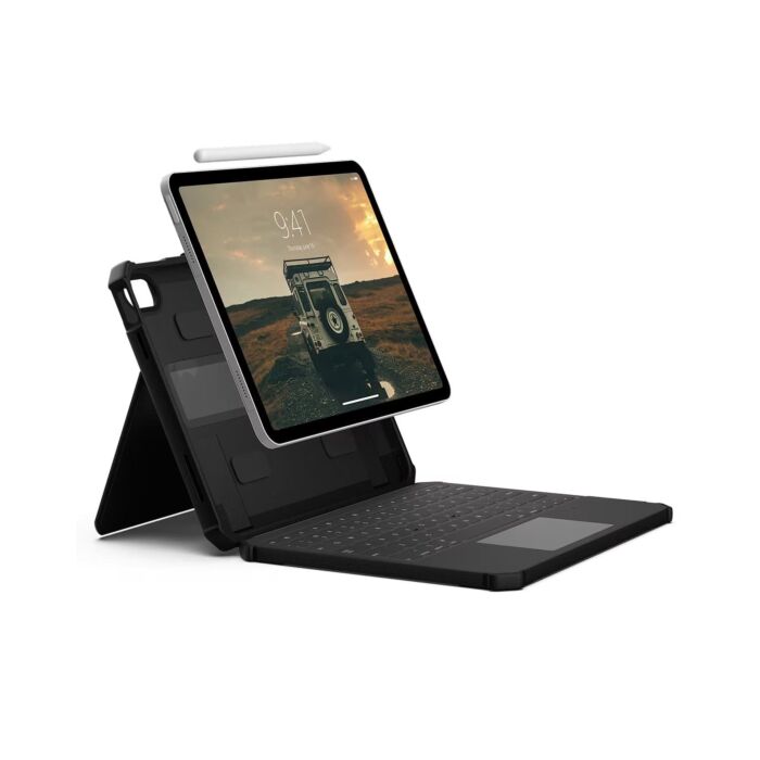 UAG USB-C Keyboard Etui ochronne z klawiaturą oraz uchwytem do Apple Pencil do iPad 10-gen. / 11 - Czarno-szare - UAG1K4009B14040 - zdjęcie 1 z 6