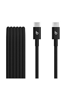 Apple Beats Dwupak Plecionych przewodów USB-C na USB-C (1,5m) - Dynamiczna czerń