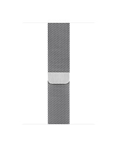 Apple Bransoleta mediolańska w kolorze srebrnym do koperty 38mm / 40mm / 41mm / 42mm - rozmiar uniwersalny