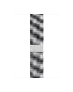 Apple Bransoleta mediolańska w kolorze srebrnym do koperty 42mm / 44mm / 45mm / 46mm / 49mm - rozmiar uniwersalny