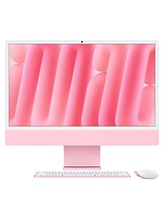 Apple iMac 24 4,5K Retina M4 10-rdzeniowy CPU + 10-rdzeniowy GPU / 16GB / 256GB / Gigabit Ethernet / Różowy (Pink)