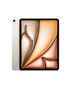 Apple iPad Air 13" M2 128GB Wi-Fi + Cellular (5G) Księżycowa poświata (Starlight)