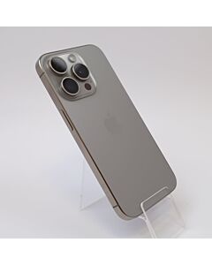 Apple iPhone 15 Pro 128GB Tytan naturalny (Natural Titanium) - Outlet