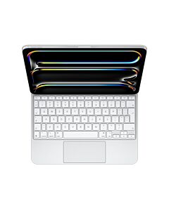 Apple Klawiatura Magic Keyboard do iPada Pro 11" M4 – angielski (międzynarodowy) – Biała