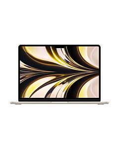 Apple MacBook Air 13 M2 8-core CPU + 8-core GPU / 16GB RAM / 256GB SSD / Księżycowa poświata (Starlight) – Outlet