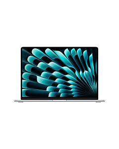 Apple MacBook Air 15" M3 8-rdzeniowy CPU + 10-rdzeniowy GPU / 8GB RAM / 256GB SSD / Klawiatura US / Srebrny (Silver)