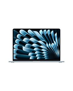 Apple MacBook Air 15" M5 10‑rdzeniowy CPU + 10‑rdzeniowy GPU / 16GB RAM / 512GB SSD / Klawiatura US / Błękitny (Sky Blue) – Outlet