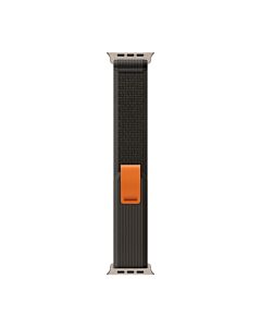 Apple Opaska Trail w kolorze czarnym/szarym do koperty 44mm / 45mm / 46mm / 49mm - rozmiar S/M