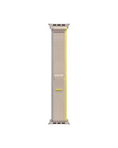 Apple Opaska Trail w kolorze żółtym/beżowym do koperty 44mm / 45mm / 46mm / 49mm - rozmiar S/M