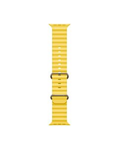 Apple Pasek Ocean w kolorze żółtym do koperty 44mm / 45mm / 46mm / 49mm - rozmiar XL