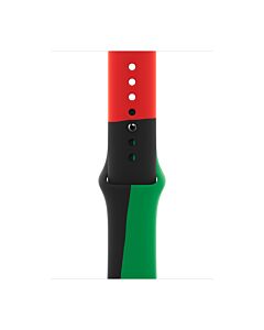 Apple Pasek sportowy z kolekcji Black Unity do koperty 40 mm – rozmiar standardowy