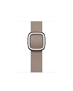 Apple Pasek w kolorze beżu z klamrą nowoczesną do koperty 41 mm – rozmiar L