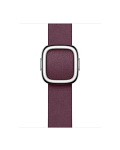Apple Pasek w kolorze rubinowej morwy z klamrą nowoczesną do koperty 41 mm – rozmiar L