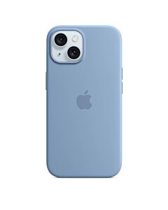 Apple Silikonowe etui do iPhone 15 Plus z MagSafe – Zimowy błękit - Outlet