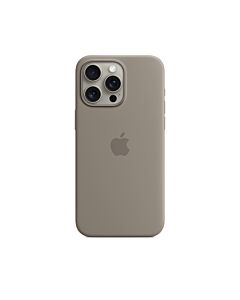 Apple Silikonowe etui do iPhone 15 Pro Max z MagSafe – Popielaty brąz – Outlet