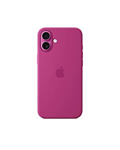 Apple Silikonowe etui do iPhone 16 Plus z MagSafe - Żywy róż