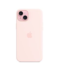 Apple Silikonowe Etui z MagSafe do iPhone 15 Plus - Jasnoróżowe