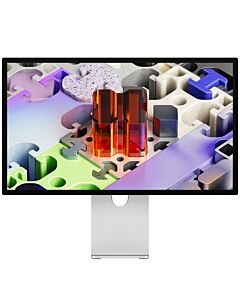Apple Studio Display Monitor 27" XDR 5K - Ekran ze szkłem nanostrukturalnym - podstawka z regulacją pochylenia i wysokości / Srebrny (Silver) – Outlet