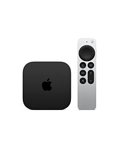 Apple TV 4K Wi-Fi + Ethernet z 128 GB pamięci masowej - Czarny