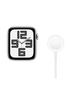 Apple Watch SE GPS Koperta 44mm z Aluminium w kolorze Srebrnym - bez paska