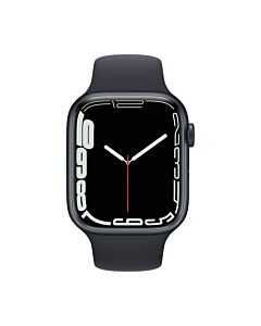 Apple Watch Series 7 45mm GPS Koperta z aluminium w kolorze północy z paskiem sportowym w kolorze północy - Outlet