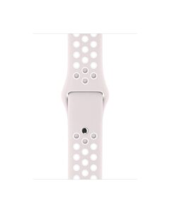 Apple Pasek sportowy Nike  w kolorze fioletowym/białym do koperty 44mm / 45mm / 46mm / 49mm - rozmiar S/M/L